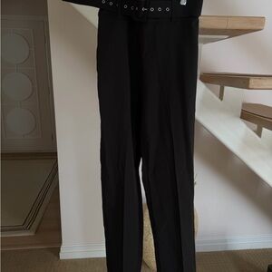 Danielle Guizio Black Trouser Pants